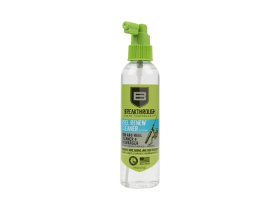 Breakthrough Reel Renew Rod & Reel Cleaner, 6oz Pump Spray Bottle