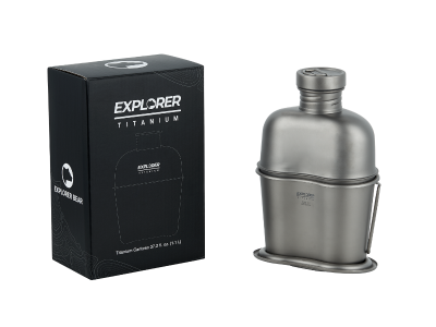 Explorer Bear Titanium Canteen Kit