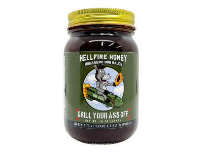 Grill Your Ass Off Hellfire Honey Habanero Bbq Sauce