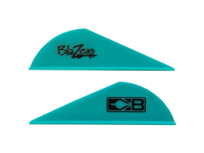 Bohning Blazer Vanes Teal 100 pk.