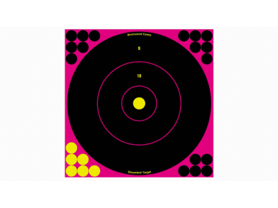 Birchwood  Shoot-N-C Reactive Target Self-Adhesive Paper 12" Bullseye