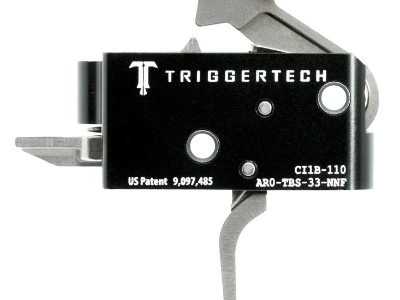 TriggerTech AR Competitive Trigger, Black/Silver