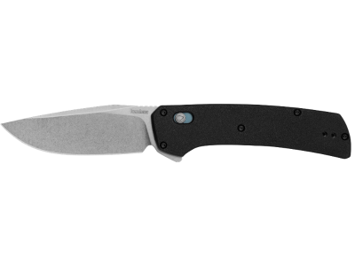 Kershaw 3.4" D2 Drop Point Blade Black GFN Handle