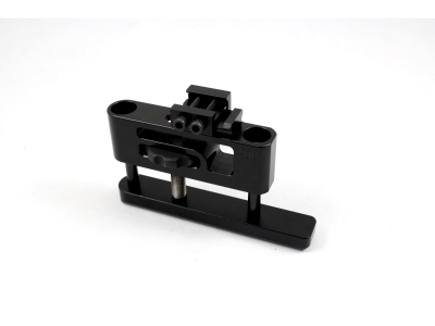 LSP Adjustable Bag Rider Long Front Dowel +1.5 Wheel Universal Rail Mount, Hardened, Fine
