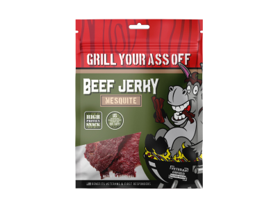 Grill Your Ass Off Mesquite Beef Jerky