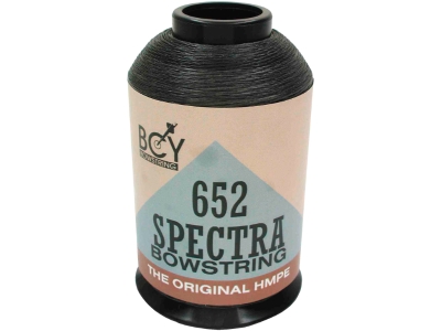 BCY 652 Spectra Bowstring Material Black 1/4 lb.