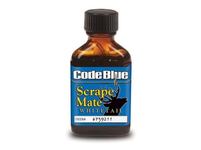 Code Blue Whitetail Scrape Mate Buck Urine Deer Attractant 1oz Bottle
