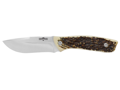 Camillus 4.25" Hunting Knife 420 Steel Stag Handle w/Sheath