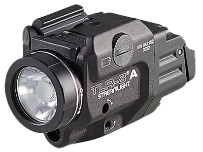Streamlight TLR-8 A Gun Light with Red Laser Black Anodized 500 Lumens White LED