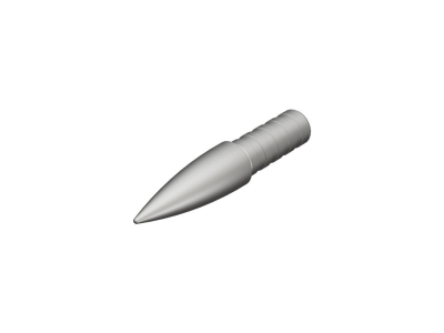 Gold Tip Glue In Point - Accu Point .246 12 point