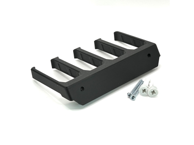 Evolve3D Rifle Magazine Wall Mount, AR15, AR10, AK47, 5.56, 223, 7.62, Black