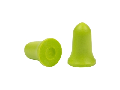 ULTRX Tapered Foam Ear Plugs, 50-Pairs / Jar, Lime