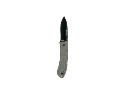 Ka-Bar 3" Folding Knife AUS-8A Blade Green Zytel Handle