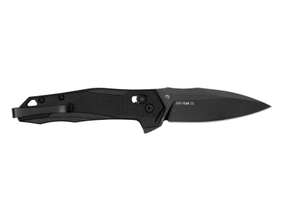 Kershaw 3" D2 Spear Point Blade Black Glass Nylon Handle