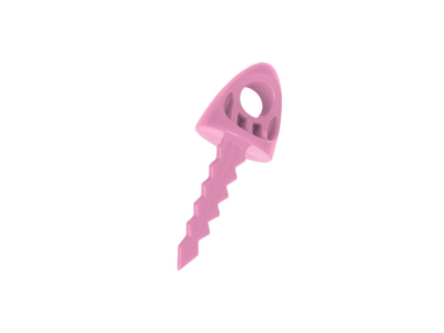 TargetTack Pink Polycarbonate Plastic 1", 12