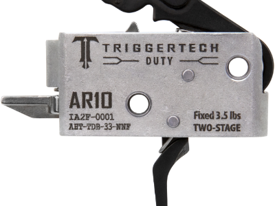 TriggerTech AR Duty Trigger, Black/Silver