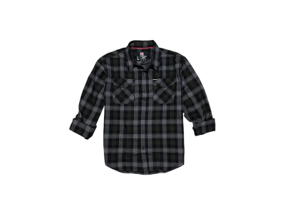 Hornady Flannel Shirt, XXXL, Black/Olive