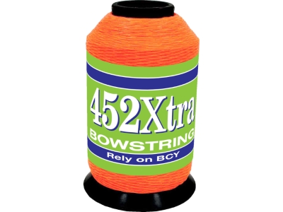 BCY 452Xtra Bowstring Material Flo Orange 1/4 lb., Neon Orange