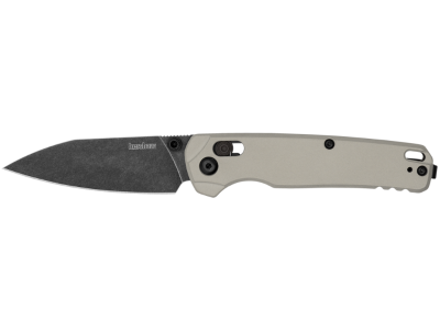Kershaw 3" MagnaCut Reverse Tanto Blade Nickel Aluminum Handle