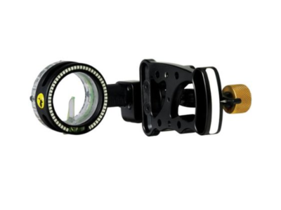 Trophy Ridge Drive Single (.029) Pin Slider Bow Sight, Black, Right