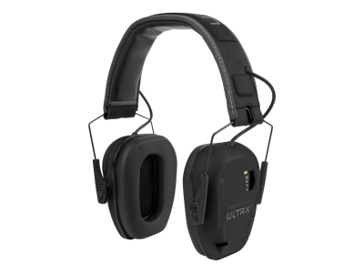 Allen ULTRX Bionic Electronic Earmuff, Midnight Grey