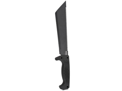 SOG Tanto Machete, Black, Ambidextrous, Fixed Blade