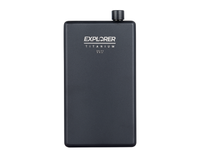 Explorer Bear Black Titanium 200ml Flask