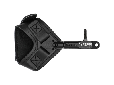 Scott Archery Cypress Release, Buckle, Index Finger, Black