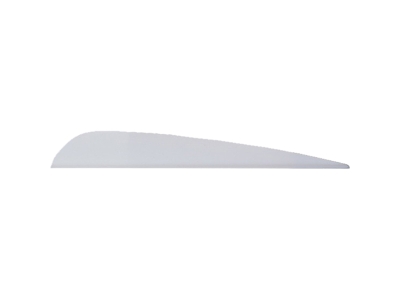 AAE Trad Vanes White 4 in. 50 pk.