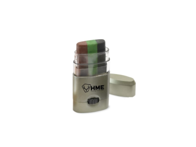 HME 3 Color Camo Face Stick Mess Free Application, Black