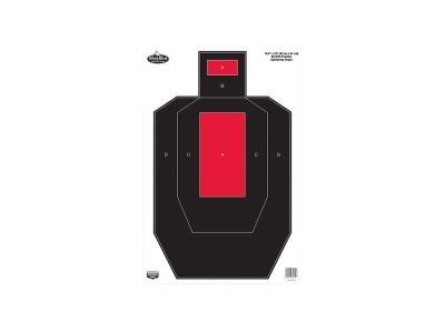 Birchwood  Dirty Bird IPSC Tagboard Hanging Pistol Target