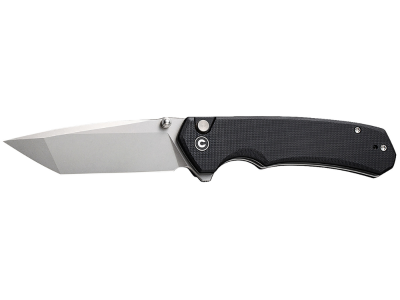 Civivi 3.46" Folding Tanto D2 Black G10 Handle Plain