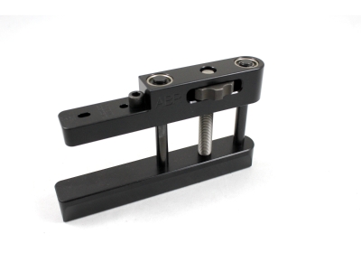 LSP Adjustable Bag Rider Flat Mounted Long Dowel V-Bottom, Hardened, Fine