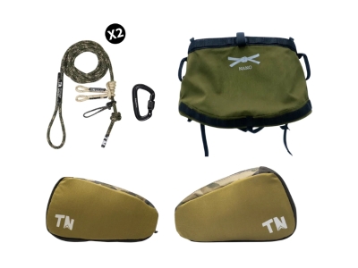 Timber Ninja Nano Saddle Starter Kit, Olive