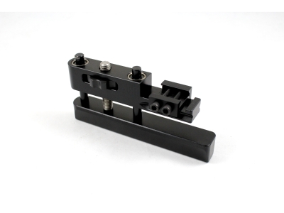 LSP Adjustable Bag Rider Rail Mounted Short Dowel V-Bottom Coarse, Hardened