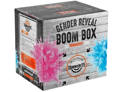 Tannerite 1 Pound Target Bright Pink Includes 10lbs Colored Powder