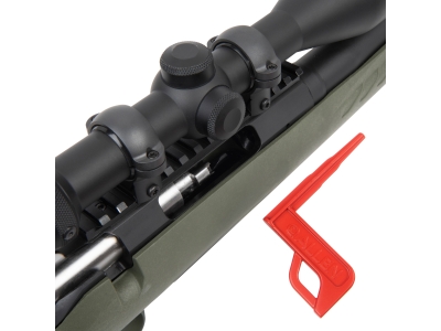 Allen Chamber Safety Flag, Fits Rifles, 2-Per Pack