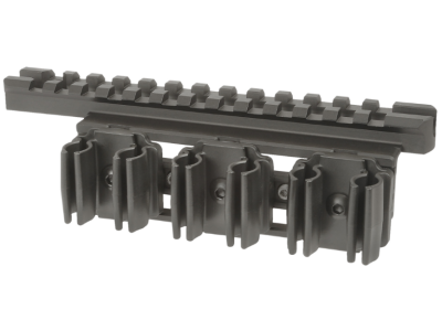 Midwest Optic Rail Shell Holder, Black