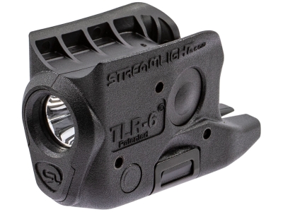 Streamlight TLR-6 Gun Light Black 100 Lumens White LED Glock 42/43 (Light Only)
