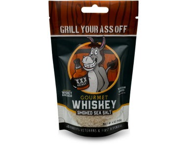 Grill Your Ass Off Gourmet Whiskey Smoked Sea Salt