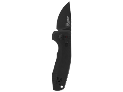 SOG TAC AU Compact Straight Back Ca Special Black Presentation Box, Ambidextrous