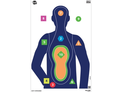 Allen EZ Aim Fun Paper Shooting Targets, 3 count