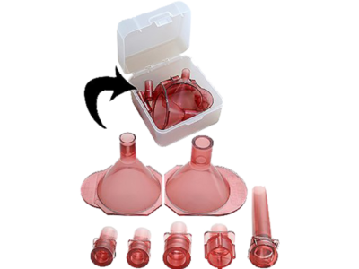 MTM Universal Powder Funnel Kit, Red