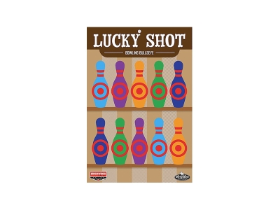 Birchwood  Dirty Bird Target Lucky Shot Bowling Pins, 6