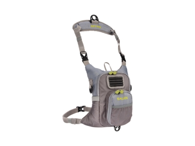 Allen Fall River Fly Fishing Chest Pack, Grey