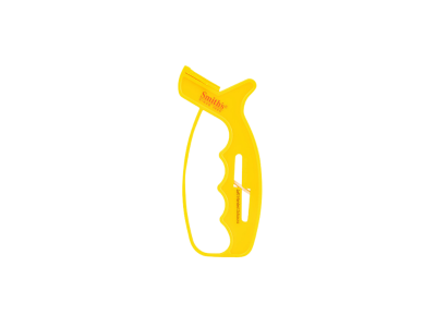 Smith's 10-Second Knife & Scissor Sharpener, Carbide/Ceramic, Yellow