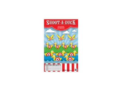 Action Target Shoot-A-Duck Paper Target, 100