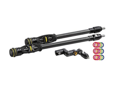 Trophy Ridge Hitman Stabilizer with Sidemount Disconnect, Black