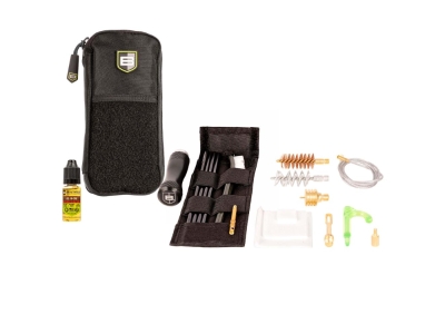 Breakthrough Badge Series Rod & Pull-Through Cleaning Kit w/ Molle Pouch, 12 Gauge