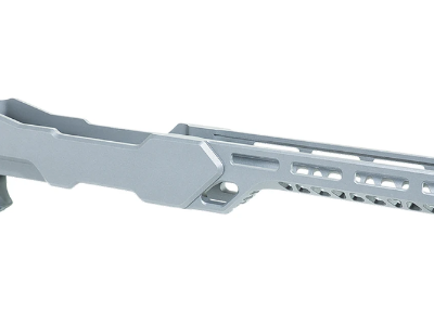 Timber Creek Aluminum Rifle Chassis for Ruger 10/23, Tungsten Grey